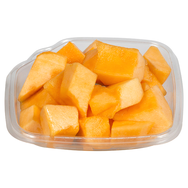 slide 1 of 1, Meijer Small Cantaloupe Chunks, per lb