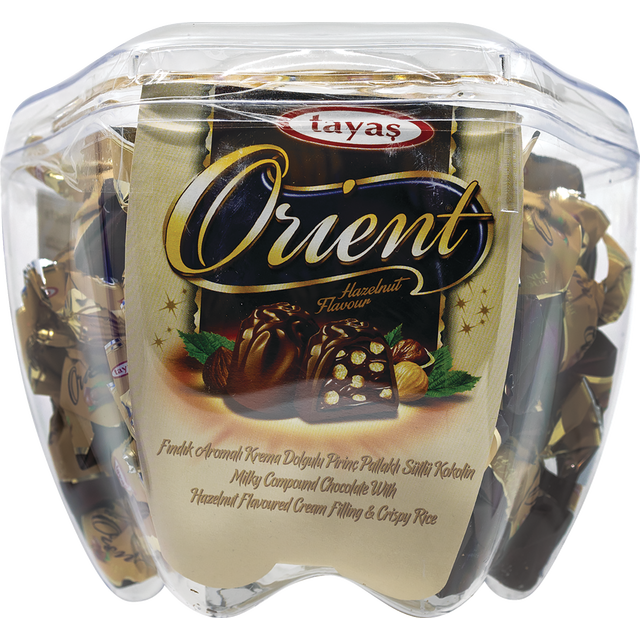 slide 1 of 1, CANDY DSD Orient Truffle Apple Box Hazelnut, 1 ct