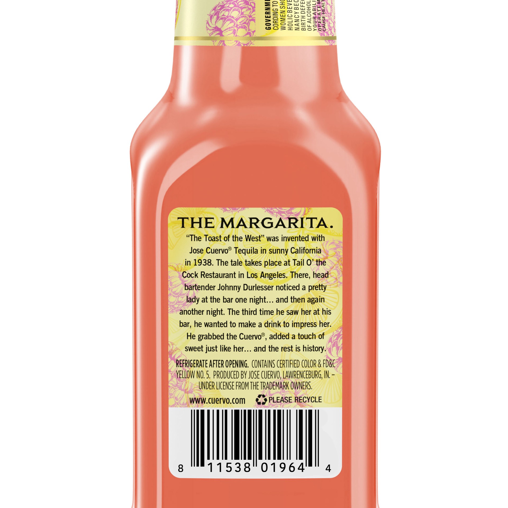 slide 5 of 5, Jose Cuervo Authentic Margarita Pink Lemonade Ready to Drink Cocktail - 200 ml, 4 ct; 200 ml