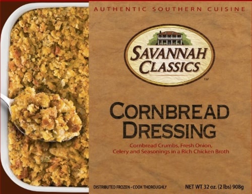 slide 1 of 1, Savannah Classics Cornbread Dressing, 2 lb