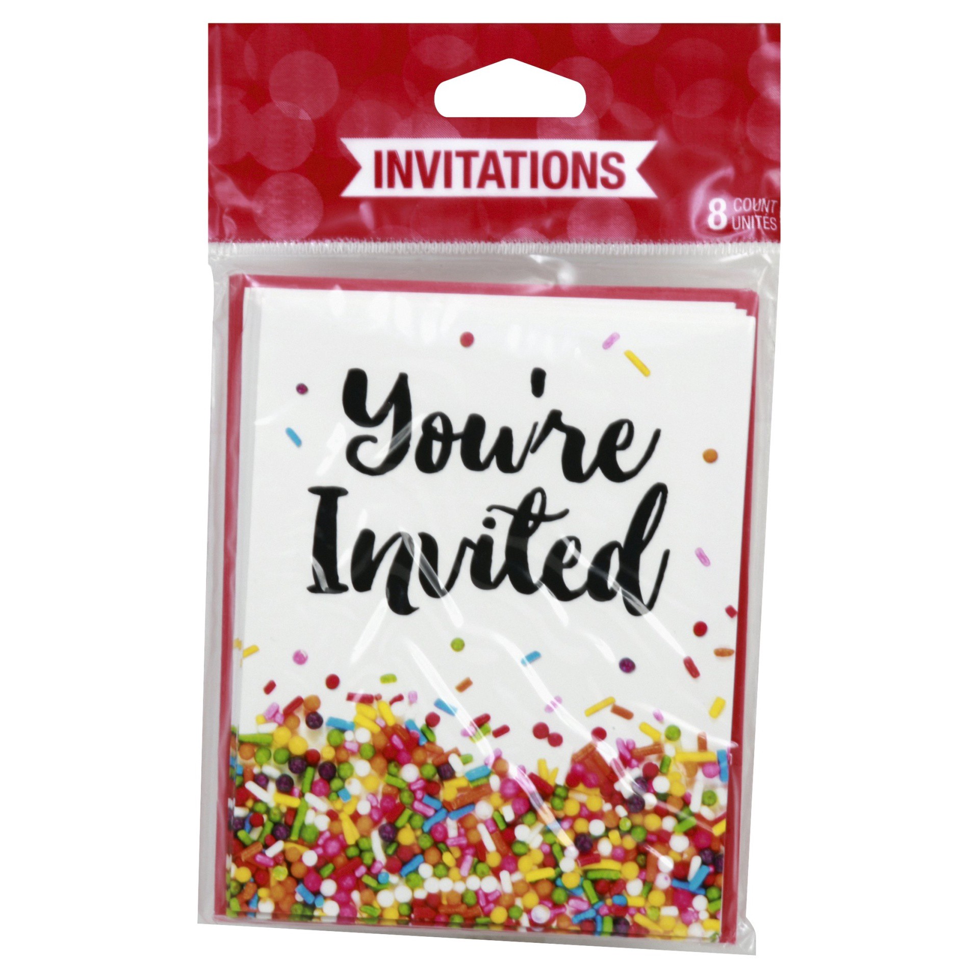 slide 1 of 1, Party Creations Invitations 8 ea, 8 ct