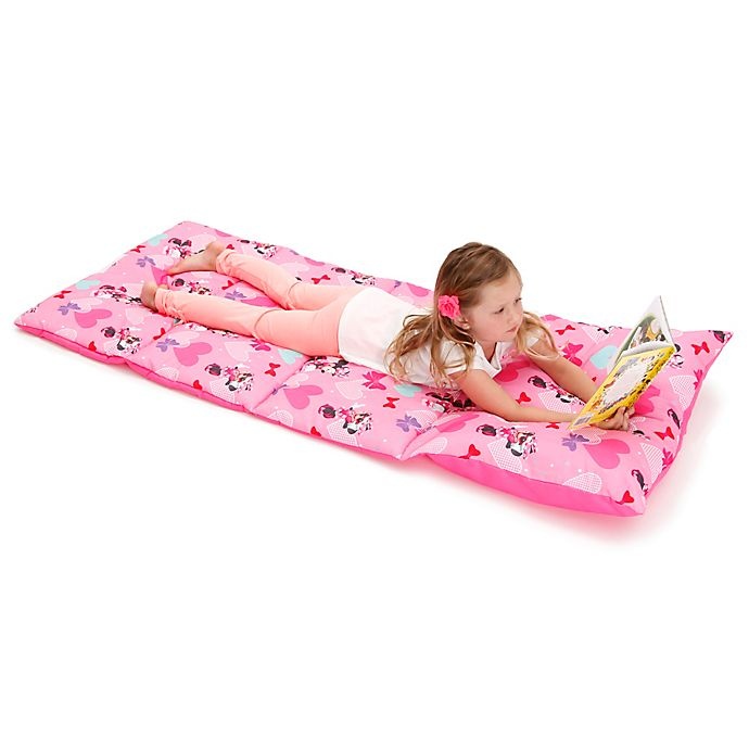 slide 1 of 4, Disney Minnie Mouse Easy-Fold Toddler Nap Mat - Pink, 1 ct