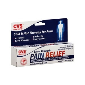 slide 1 of 1, CVS Pharmacy Arctic Heat Extra Strength Pain Relief Cream, 1.25 oz; 35 gram