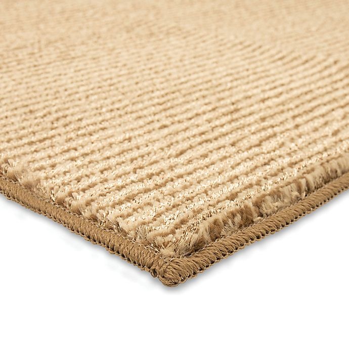 slide 3 of 5, Mohawk Home Pinstripe Washable Rug - Pecan, 2 ft 6 in x 3 ft 10 in