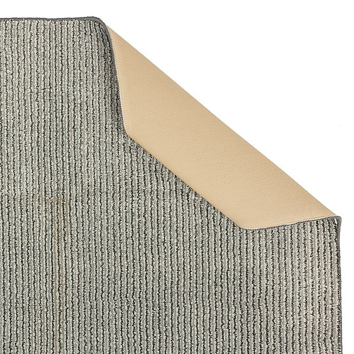 slide 5 of 6, Mohawk Home Pin Stripe Washable Accent Rug - Grey, 2 ft 5 in x 3 ft 8 in