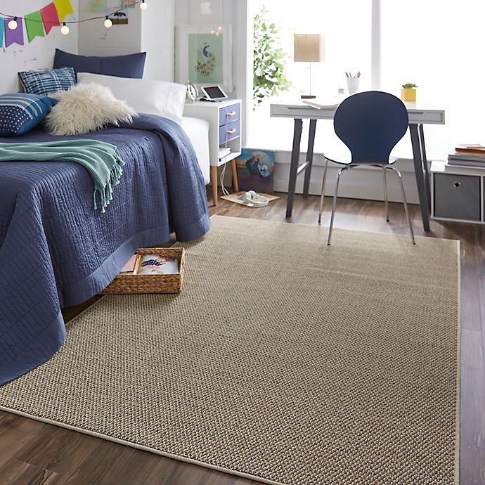 slide 4 of 4, Mohawk Home Lockstitch Area Rug - Taupe, 5 ft x 7 ft