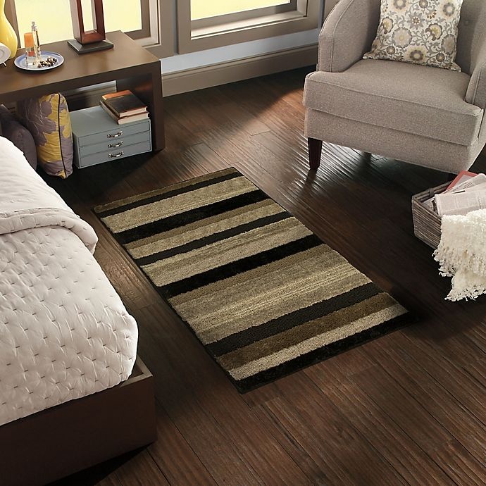 slide 3 of 3, Mohawk Home Farmhouse Mirage Washable Accent Rug - Black Walnut, 1 ft 6 in x 2 ft 8 in