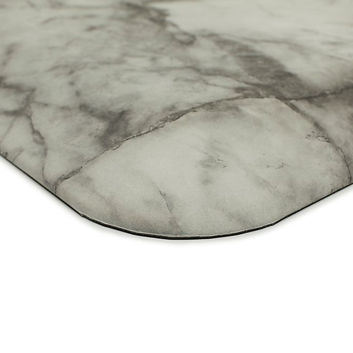 slide 4 of 4, Mohawk Home Marble Lux Ultra Cushion Kitchen Mat - Grey/White, 1 ct