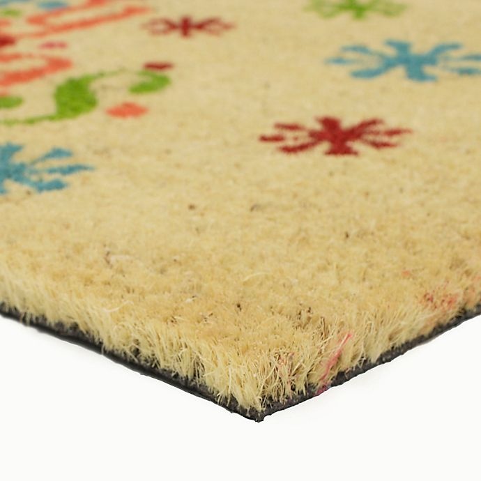 slide 3 of 4, Mohawk Home Very Merry Christmas 18 x 30'' Coir Door Mat'', 18 in x 30 in