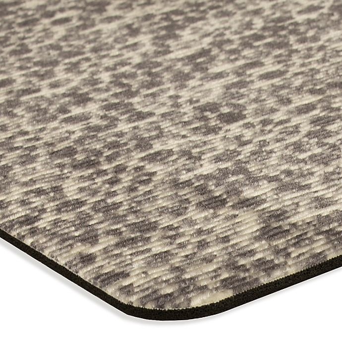 slide 2 of 4, Mohawk Home Ornate Floret Entry Mat - Grey, 23 in x 36 in