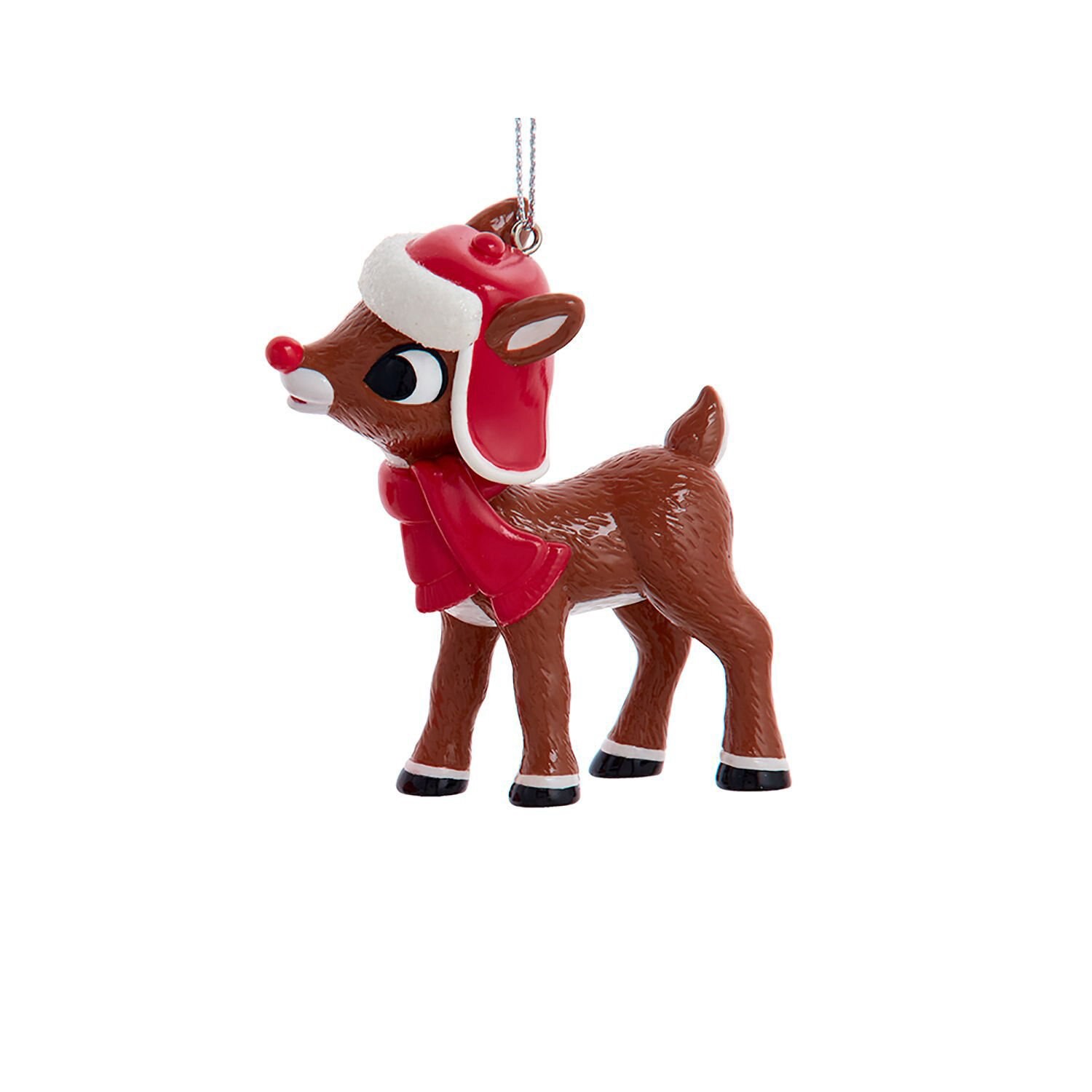 slide 3 of 5, Kurt S. Adler Rudolph The Red-Nosed Reindeer Bumble Christmas Ornament, 1 ct