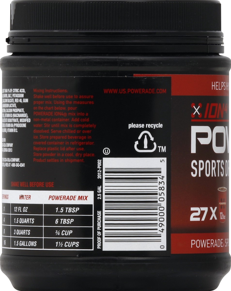 slide 2 of 4, Powerade Sports Drink Mix - 20.1 oz, 20.1 oz