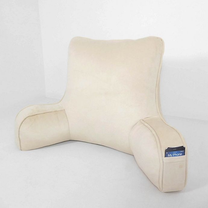 slide 2 of 2, Therapedic Oversized Foam Backrest - Taupe, 1 ct