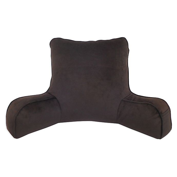 slide 1 of 1, Therapedic Backrest - Chocolate, 1 ct