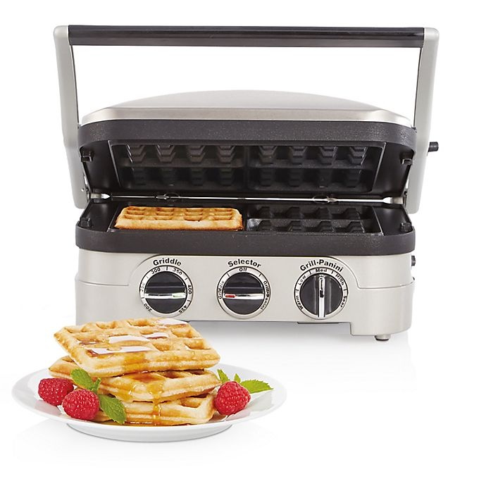 slide 3 of 5, Cuisinart Griddler & Panini Press, 1 ct