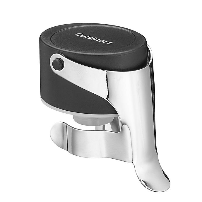 slide 2 of 3, Cuisinart Champagne Stopper - Black/Stainless Steel, 1 ct