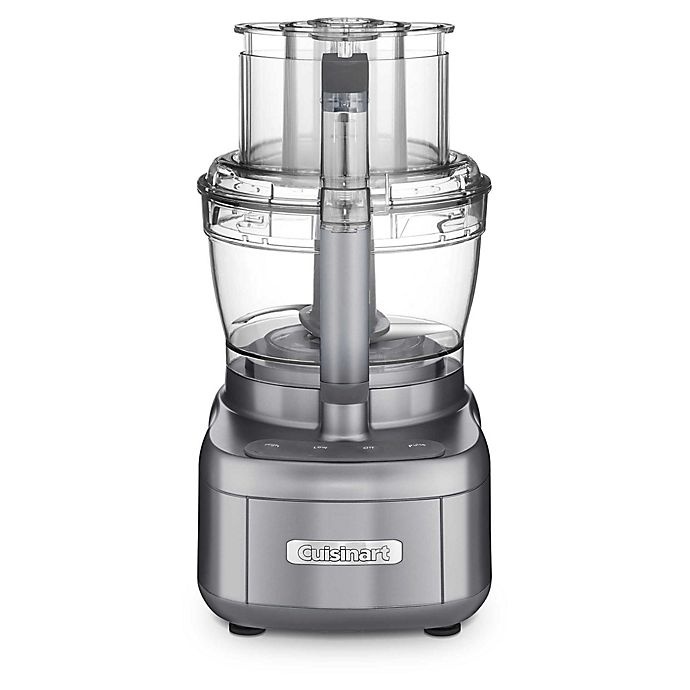 slide 2 of 2, Cuisinart Elemental Food Processor with 11-Cup and 4.5-Cup Workbowls - Gunmetal, 1 ct