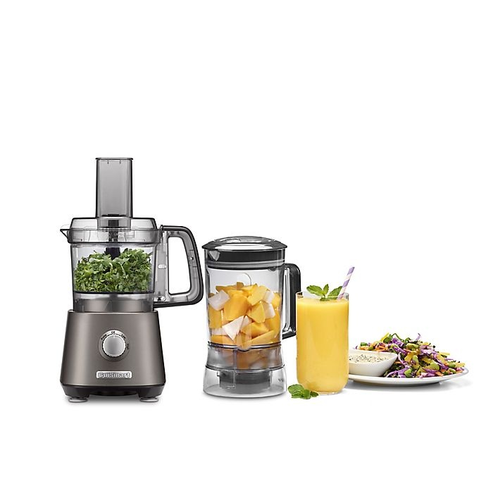 slide 6 of 7, Cuisinart Compact Kitchen Central Food Processor/Blender - Grey, 1 ct