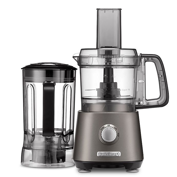 slide 7 of 7, Cuisinart Compact Kitchen Central Food Processor/Blender - Grey, 1 ct