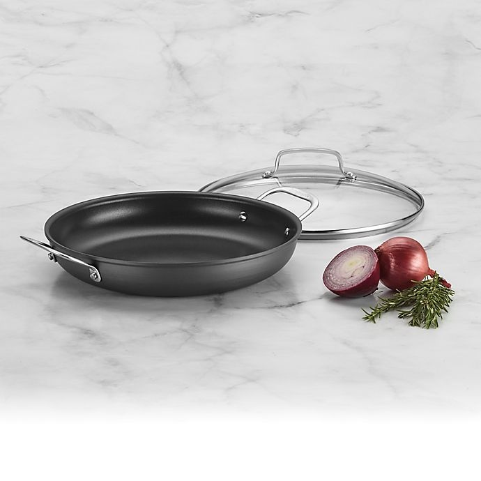 slide 3 of 3, Cuisinart Chef's Classic Pro Nonstick Hard-Anodized Covered Everyday Pan, 12 in