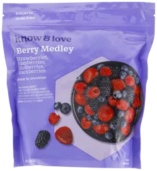 Know & Love Berry Medley Frozen Fruit 16 Ounces