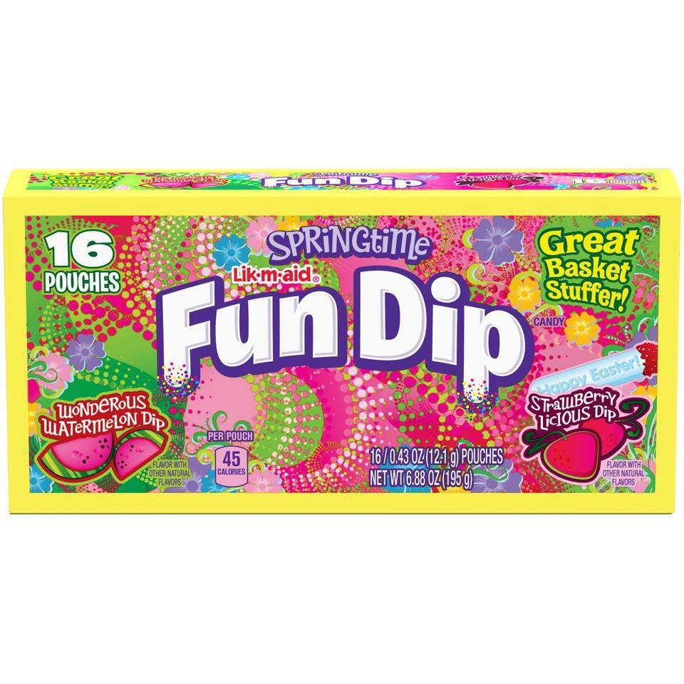 slide 1 of 8, Nestlé Fun Dip Easter Springtime Mix, 16 ct; 6.88 oz