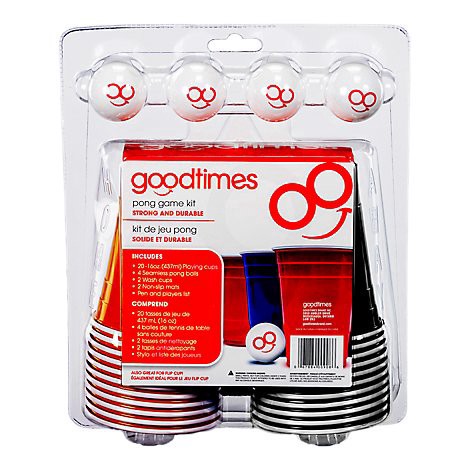 slide 1 of 1, Good Summer Beer Pong Kit - EA, 1 ct