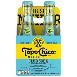 Topo Chico Mixer Club Soda 4 - 7.1 Fl. Oz.