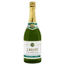 J. Rogét American Champagne Extra Dry White Sparkling Wine, 750 mL Bottle
