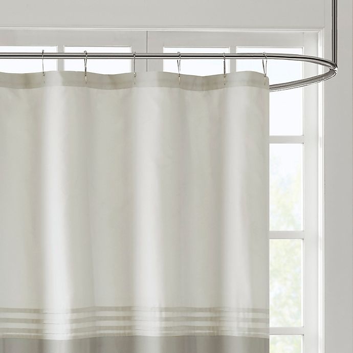 slide 2 of 4, 510 Design Ramsey Shower Curtain - Neutral, 1 ct