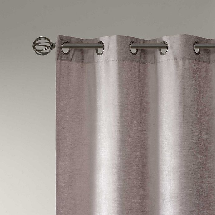 slide 4 of 6, Madison Park Luxe Chenille 63-Inch Grommet Window Curtain - Blush, 2 ct; 63 in