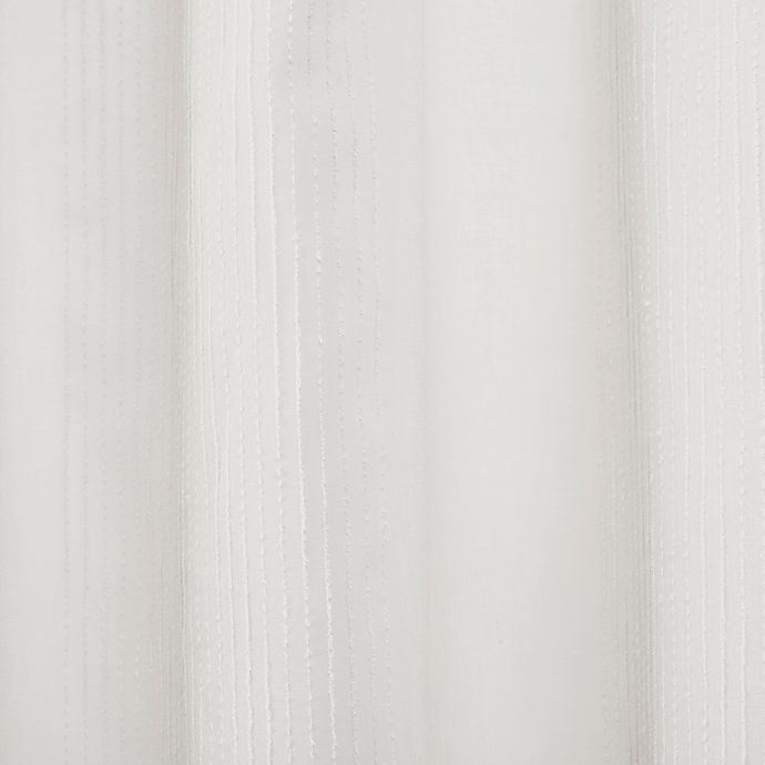 slide 2 of 2, Madison Park Anna Shower Curtain - White, 1 ct