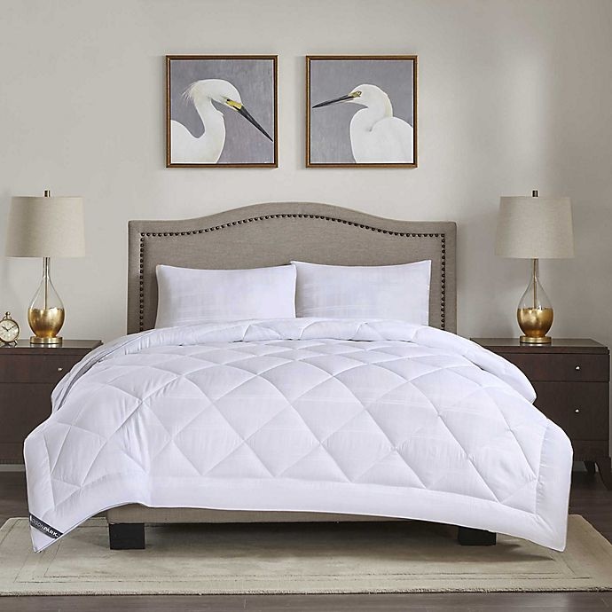 slide 2 of 5, Madison Park 525-Thread-Count Cotton Rich King Comforter - White, 1 ct