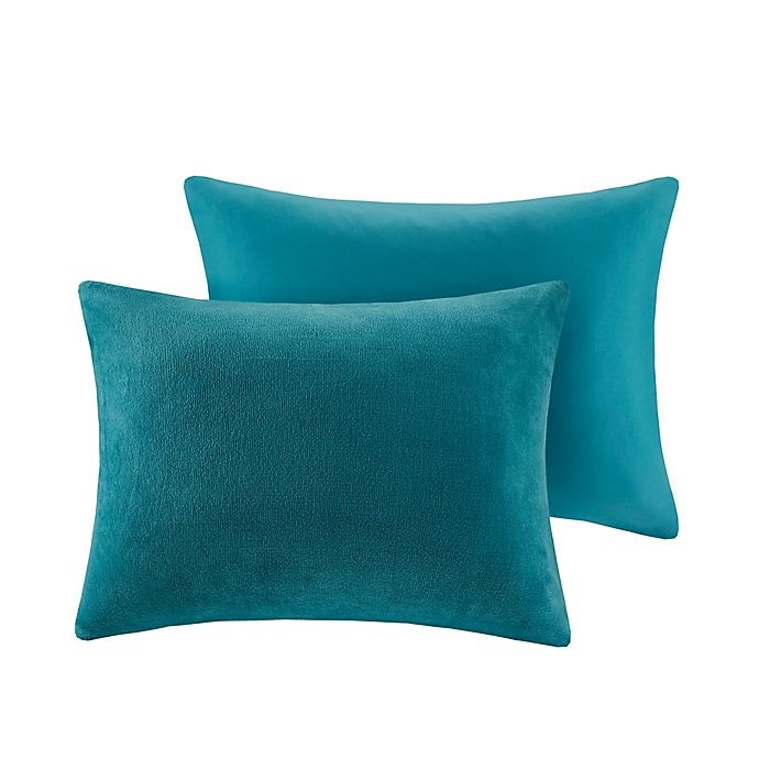 slide 6 of 10, Intelligent Design Kai Reversible Full/Queen Comforter Set - Teal, 3 ct