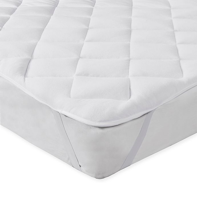 slide 1 of 7, Sleep Philosophy Reversible King Mattress Pad, 1 ct