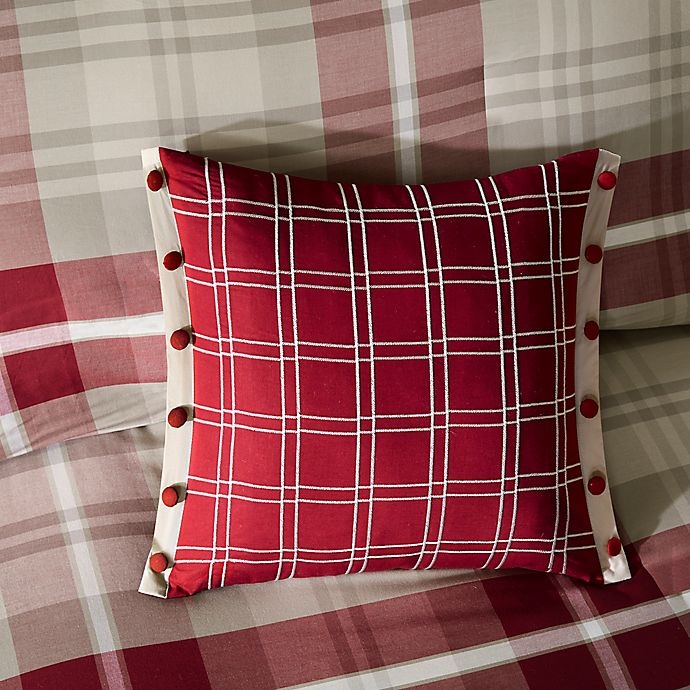 slide 4 of 6, Woolrich Sheridan Reversible King/California King Duvet Cover Set - Red/Tan, 1 ct