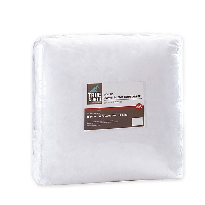 slide 7 of 7, True North by Sleep Philosophy Extra Warmth Oversized Down Blend Full/Queen Comforter, 1 ct