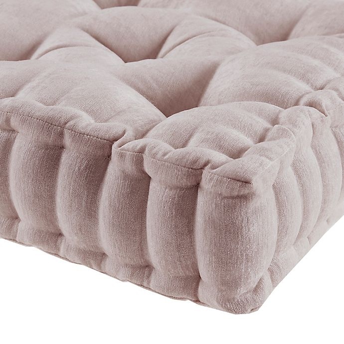 slide 2 of 4, Intelligent Design Azza Square Floor Cushion - Beige, 1 ct