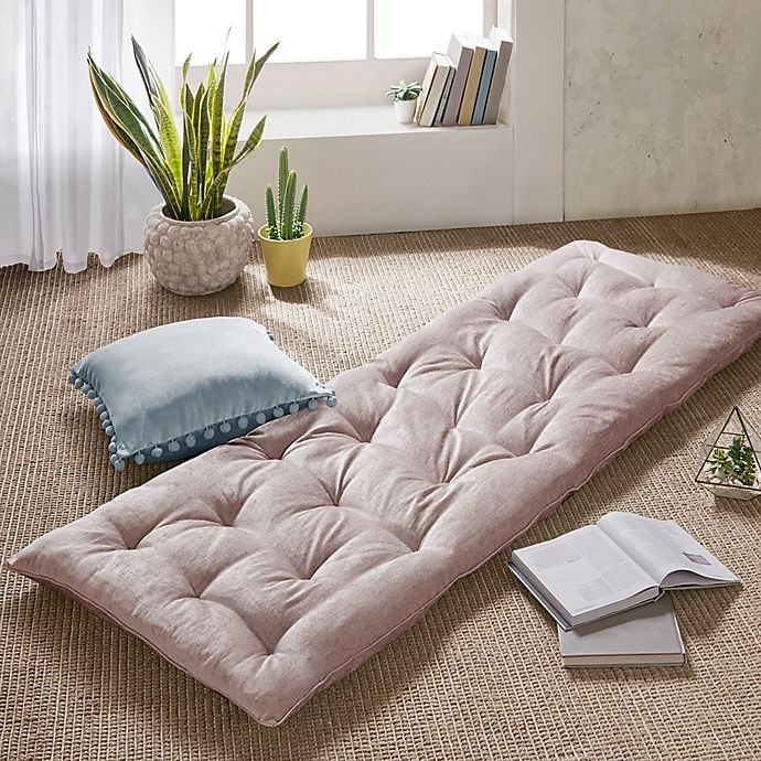 slide 6 of 7, Intelligent Design Edelia Oblong Lounge Floor Cushion - Beige, 1 ct