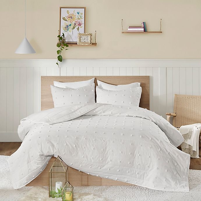 slide 2 of 6, Urban Habitat Brooklyn Twin/Twin XL Coverlet Set - Ivory, 3 ct