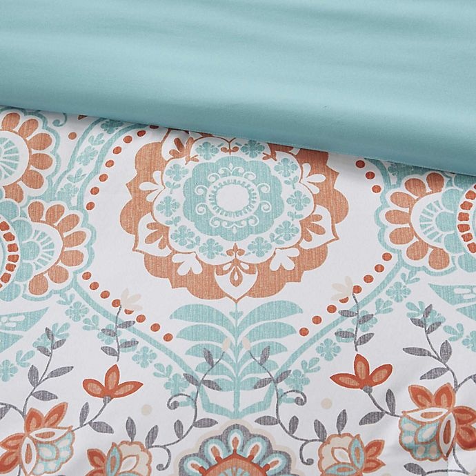 slide 4 of 7, Intelligent Design Vinnie Twin XL Comforter Set - Aqua, 6 ct