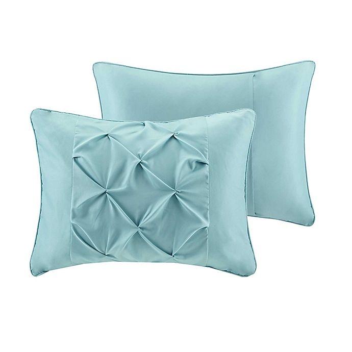 slide 6 of 7, Intelligent Design Vinnie Twin XL Comforter Set - Aqua, 6 ct