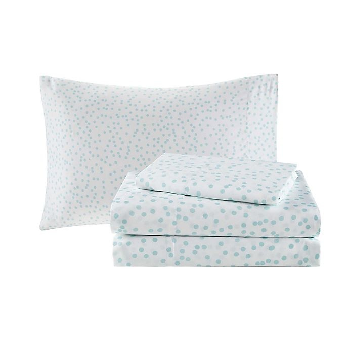 slide 7 of 7, Intelligent Design Lorna Queen Comforter Set - Aqua, 8 ct