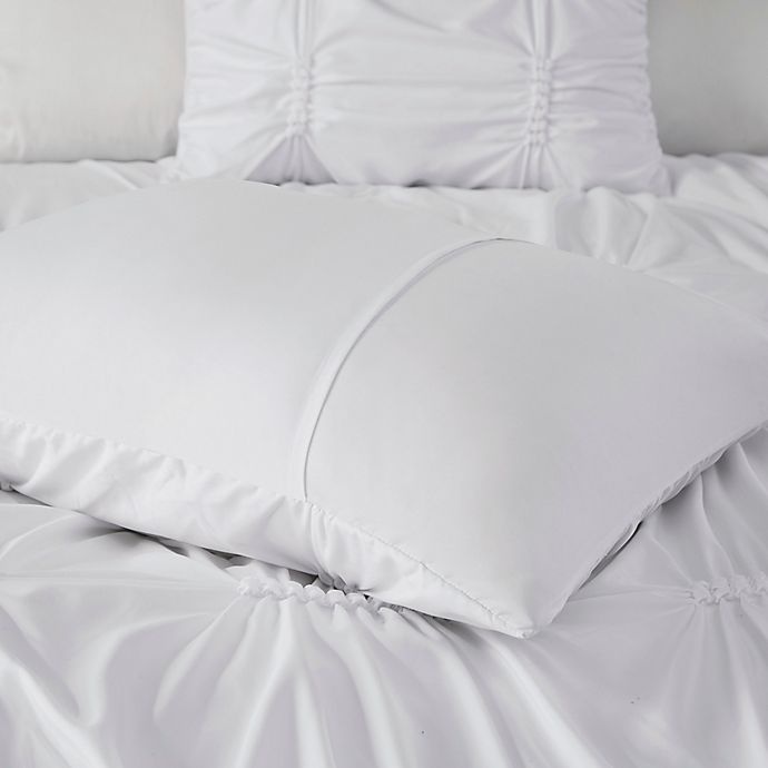 slide 13 of 14, Intelligent Design Benny Full/Queen Duvet Cover Set - White, 1 ct