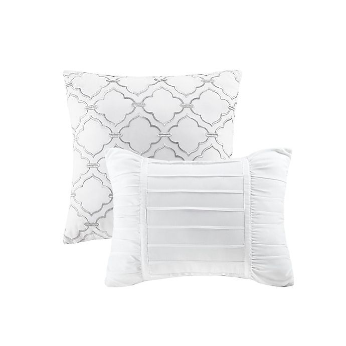 slide 9 of 12, Intelligent Design Benny Twin/Twin XL Comforter Set - White, 1 ct