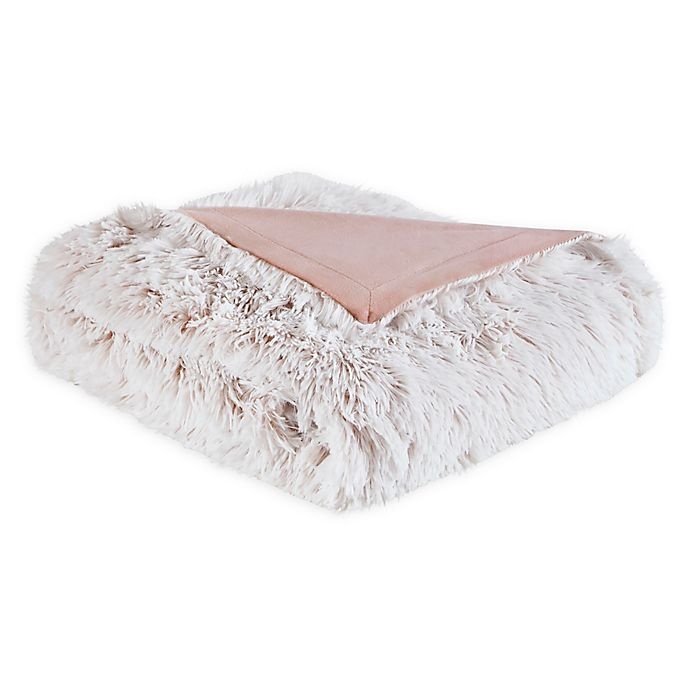 slide 1 of 2, Intelligent Design Emma Throw Blanket - Blush, 1 ct