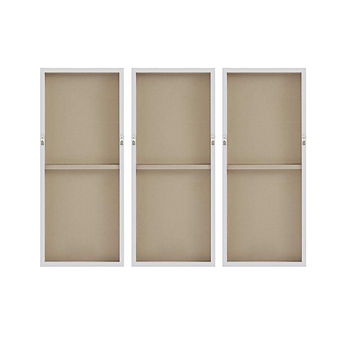 slide 6 of 7, Madison Park Wrapped Canvas - Grey Set of 3, set of 3, 15 in x 1.5 in