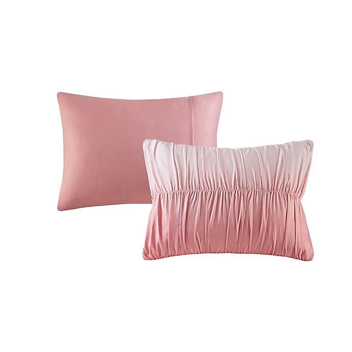 slide 3 of 6, Intelligent Design Ellen Full/Queen Duvet Cover Set - Blush, 3 ct