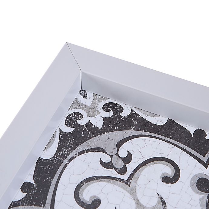 slide 5 of 9, Madison Park Abstract Tiles Shadow Box Art - Black/White, 3 ct