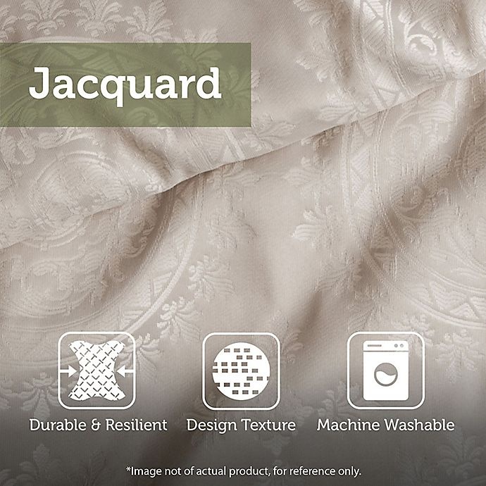 slide 10 of 10, Madison Park Odette Jacquard Reversible King Comforter Set - Tan, 8 ct